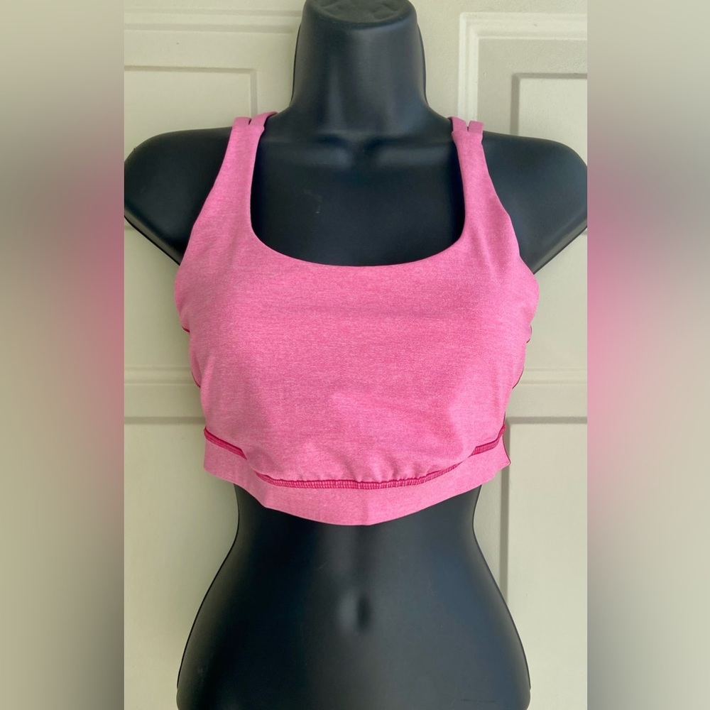 Lululemon Energy Bra Pink Size 10